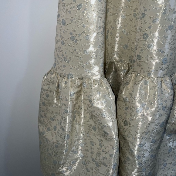 V. Chapman Virginia Tiered Strapless Corset Midi Dress bridal size 4 - Picture 9 of 16